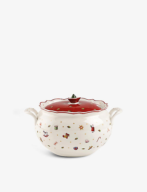 VILLEROY & BOCH: Toy's Delight Christmas-themed porcelain soup tureen