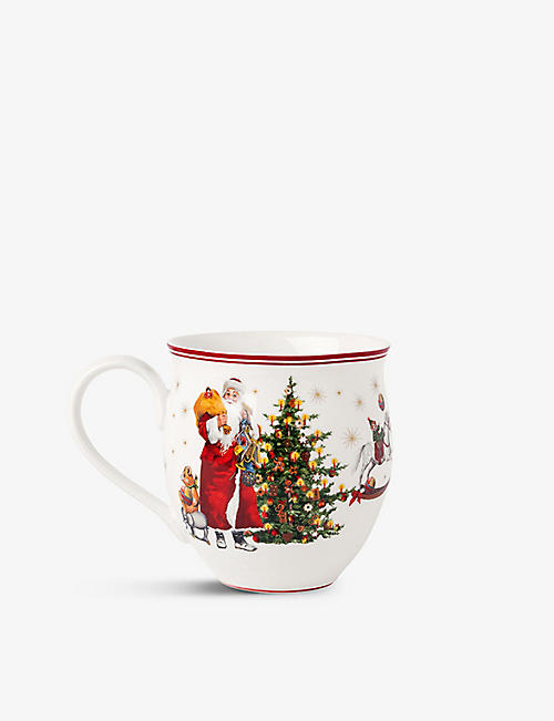 VILLEROY & BOCH: Toy's Delight Christmas-themed porcelain mug 340ml