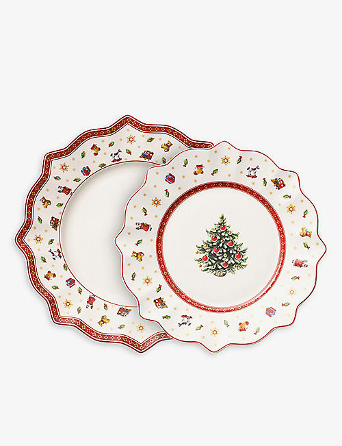 VILLEROY & BOCH: Toy's Delight porcelain plates set of eight