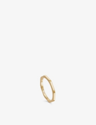 Astley Clarke Aubar 18ct Yellow Gold-plated Vermeil Sterling Silver Ring In Yellow Gold Vermeil