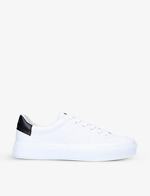 GIVENCHY: City Court low-top leather trainers