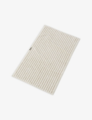 TEKLA: Logo-embroidered organic-cotton bath towel 70cm x 140cm