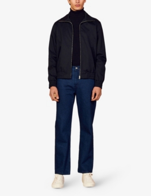 sandro mens puffer jacket