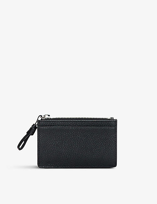 CLAUDIE PIERLOT: Small zipped leather wallet