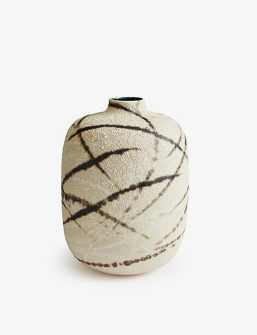 SOHO HOME: Amelia tall earthenware vase 30cm