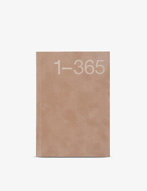 MARJOLEIN DELHAAS: 365 limited-edition velvet notebook 23cm x 16cm