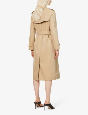 BURBERRY Waterloo double-breasted cotton trench coat