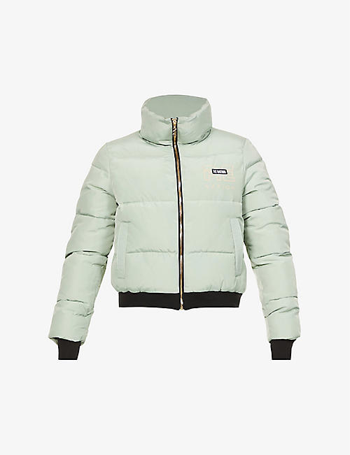 P.E NATION: Ramp Run padded recycled-polyester puffer jacket