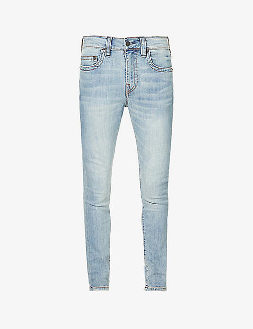 TRUE RELIGION: Jack No Flap slim-fit tapered jeans