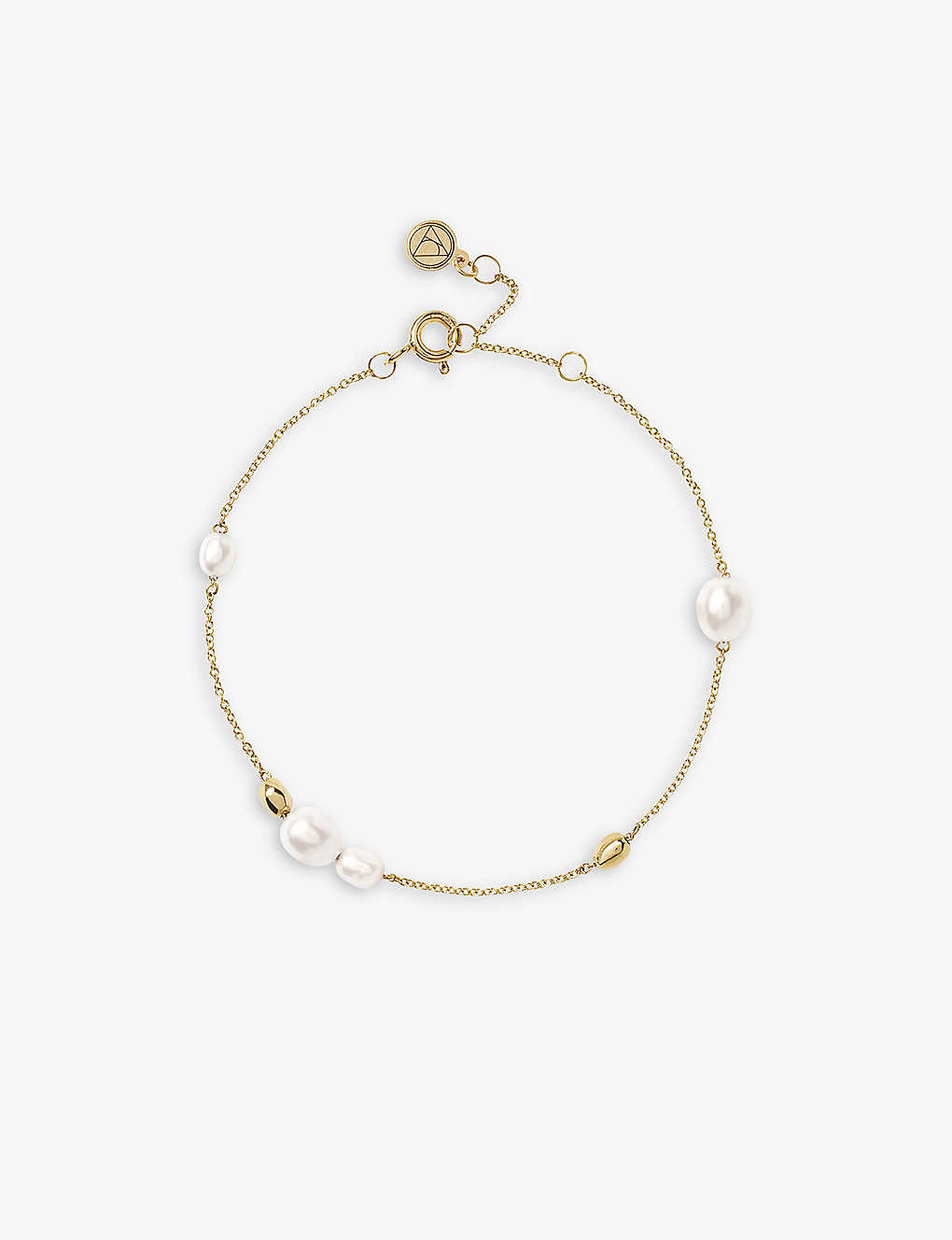 The Alkemistry 18ct Yellow-gold And Pearl Bracelet In 18k Yellow Gold