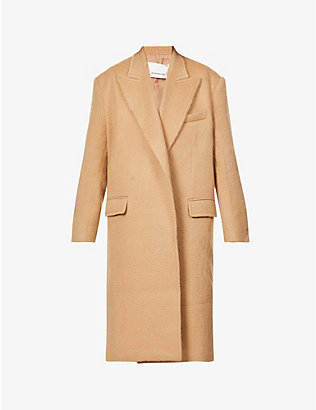 FRANKIE SHOP: John oversized wool-blend coat
