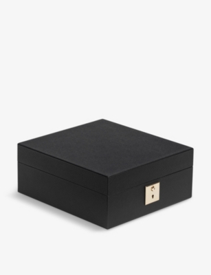 SMYTHSON: Panama lockable leather watch box