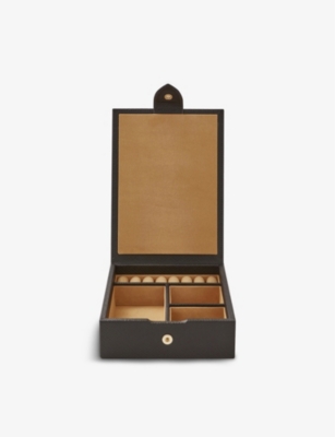SMYTHSON: Panama leather jewellery box