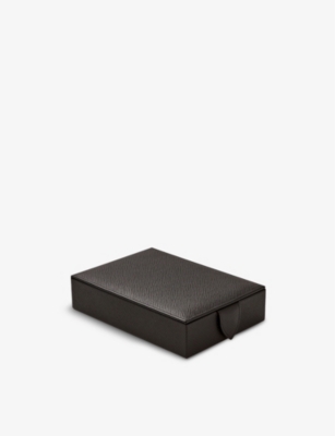 SMYTHSON: Panama leather jewellery box