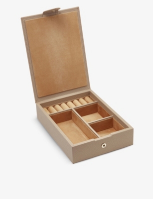 SMYTHSON: Panama leather jewellery box