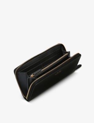 SMYTHSON: Panama large zipped leather purse