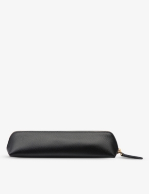 SMYTHSON: Panama leather pencil case