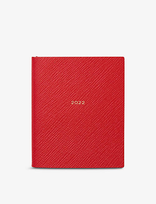 SMYTHSON: 2022 Premier Fashion leather diary 13.5cm x 11cm