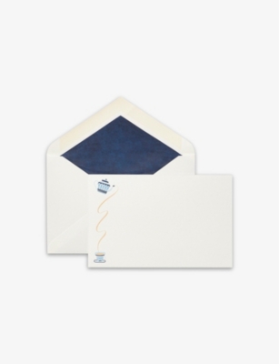 SMYTHSON: British Teapot correspondence cards pack of 10