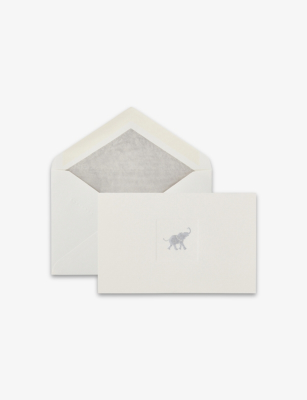 Elephant paper notelets pack of ten