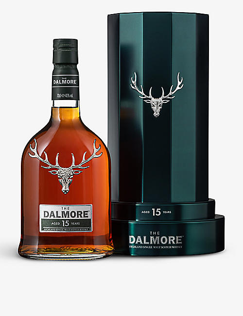THE DALMORE: 15-year-old Highland single malt Scotch whisky pedestal giftbox 700ml
