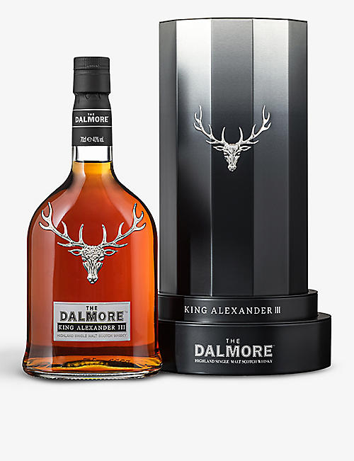 THE DALMORE: King Alexander III Highland single malt Scotch whisky pedestal giftbox 700ml