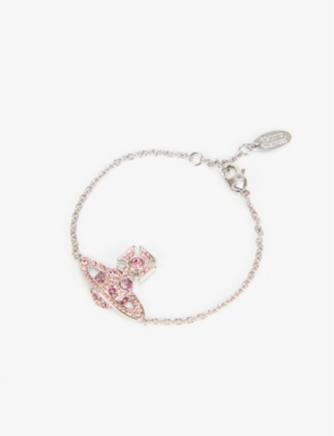 Vivienne Westwood Rose Crystal Francette Bracelet