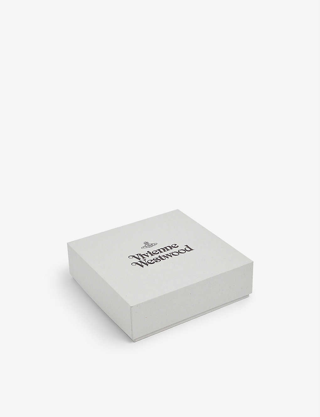 VIVIENNE WESTWOOD JEWELLERY Mini Bas Relief brass, Swarovski crystal and pearl pendant necklace