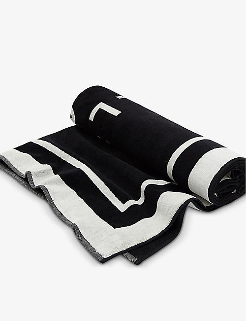 ALLSAINTS: Spitalfield cotton beach towel