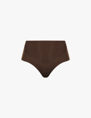 SKIMS: Fits Everybody high-rise stretch-jersey thong