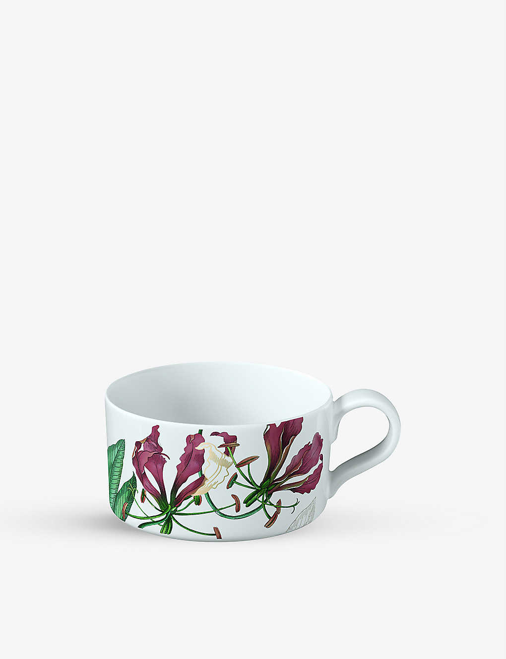 Shop Villeroy & Boch Avarua Botanical-print Porcelain Tea Cup 230ml