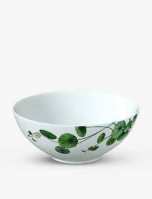 Villeroy & Boch Avarua Leaf-print Porcelain Bowl 15cm