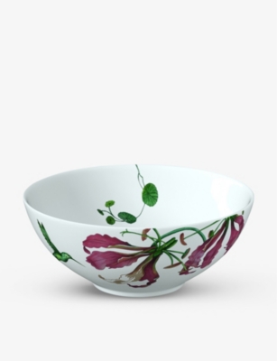 Villeroy & Boch Avarua Leaf-print Porcelain Bowl 15cm