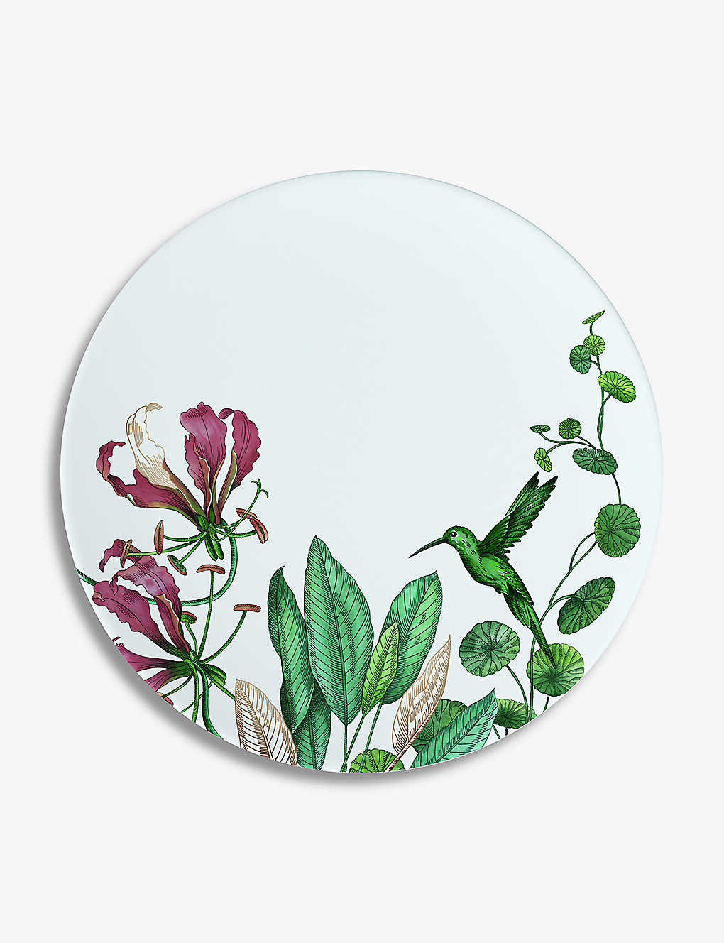 Shop Villeroy & Boch Avarua Floral Porcelain Flat Plate 27cm