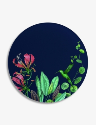VILLEROY & BOCH: Avarua floral porcelain flat plate 27cm