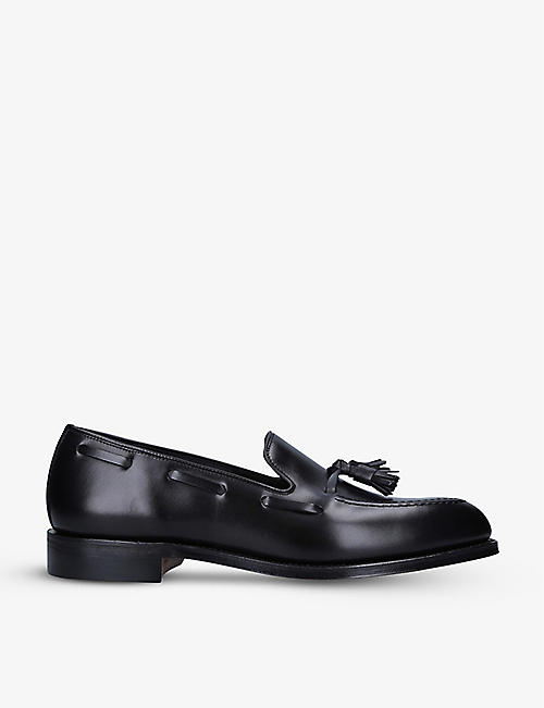 LOAKE: Russell tasseled leather loafers