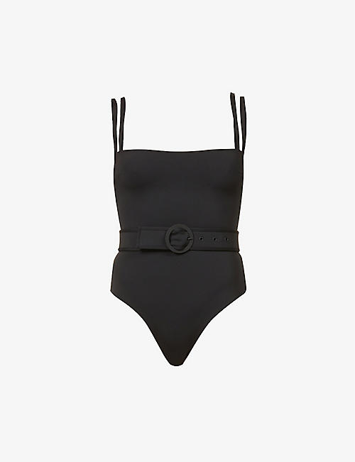 SIR: Hendry belted swimsuit