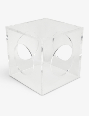L'AFSHAR: JEFFERSON acrylic table 46cm