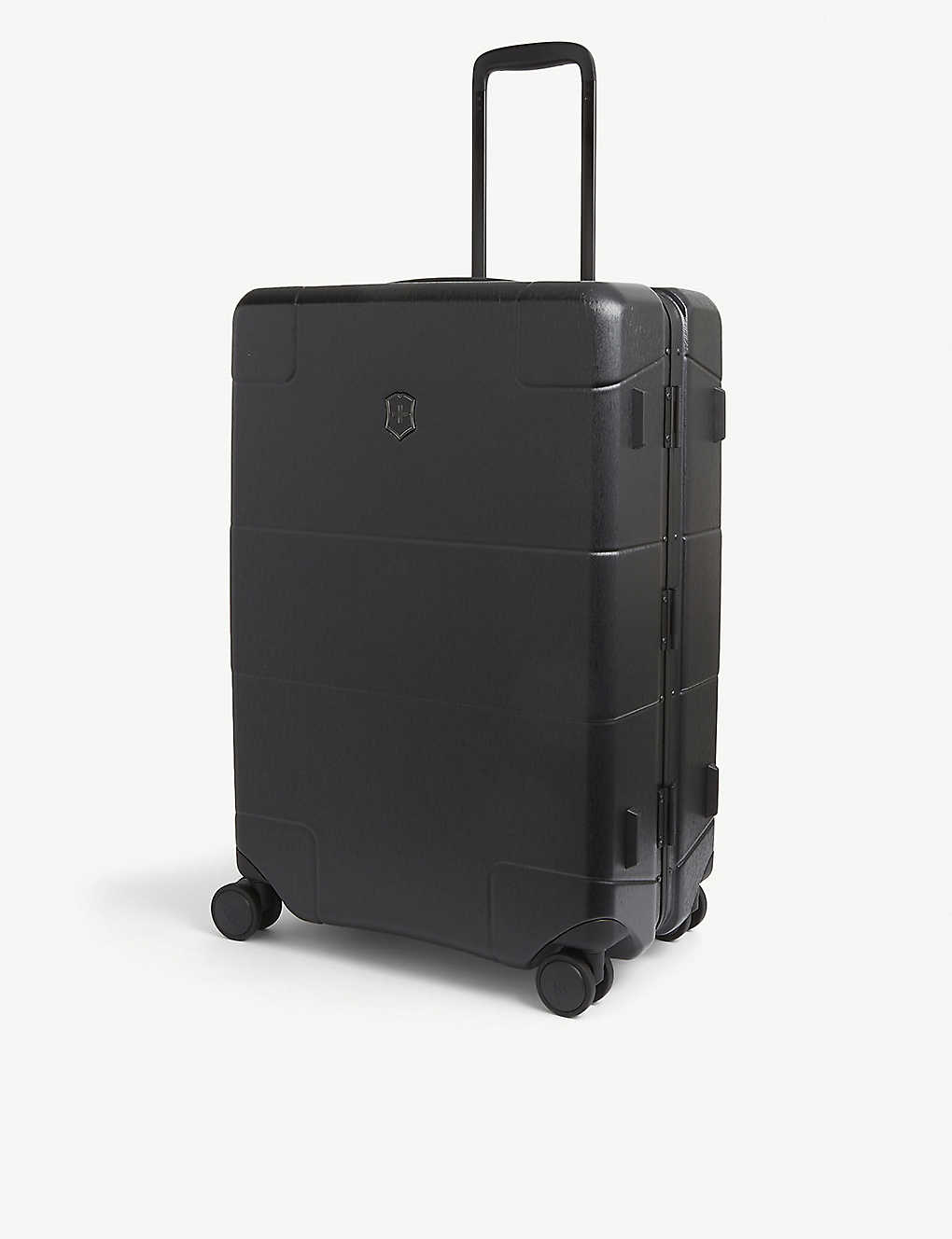 Victorinox Lexicon Framed Series Medium Four-wheel Shell Suitcase 68cm In Black
