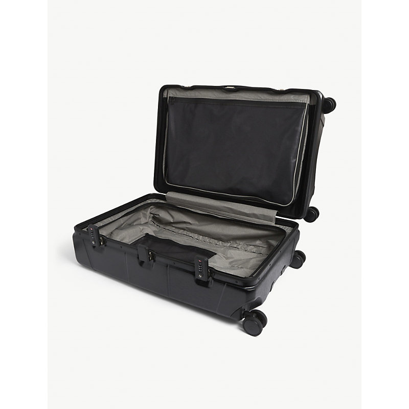 Shop Victorinox Black Lexicon Framed Check-in Shell Suitcase