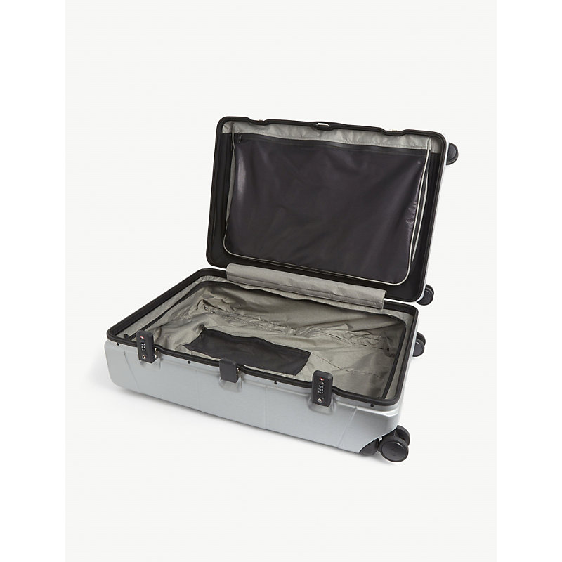 Shop Victorinox Lexicon Framed Check-in Shell Suitcase 75cm In Silver