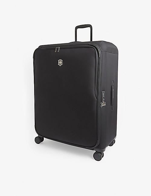 VICTORINOX: Connex extra-large expandable four-wheel woven suitcase 79cm