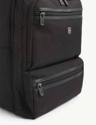 Victorinox Werks Professional Deluxe Woven Backpack In Black