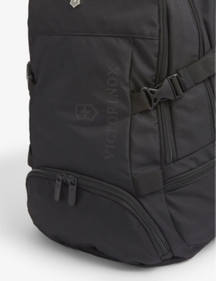 Victorinox Vx Sport Evo Deluxe Woven Backpack In Black/black