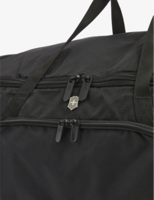 Shop Victorinox Womens Black/black Vx Sport Evo 2-in-1 Shell Duffle Bag