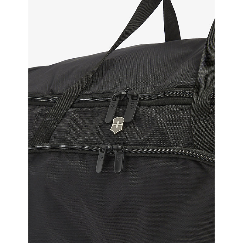 Shop Victorinox Womens Black/black Vx Sport Evo 2-in-1 Shell Duffle Bag