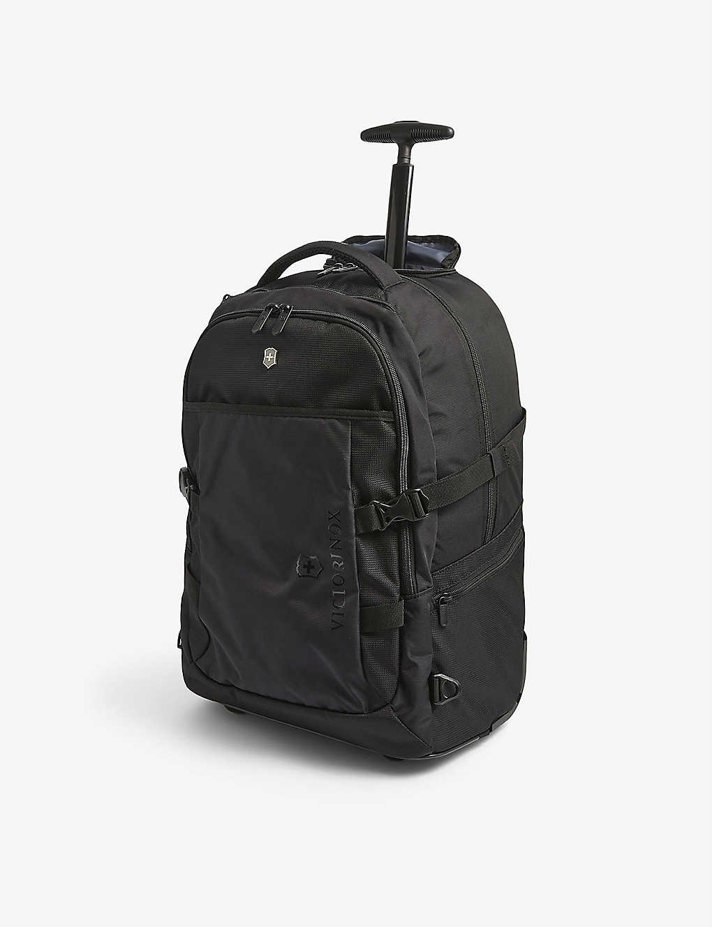 Victorinox Vx Sport Evo Wheeled Shell Backpack In Black