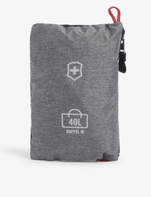 Shop Victorinox Grey Travel Accessories Edge 40l Packable Shell Duffle Bag