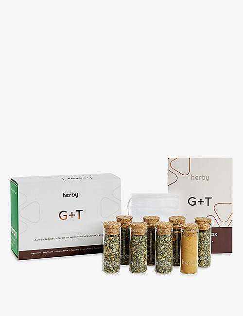 HERBY BOX: G + T herbal tea kit 220g
