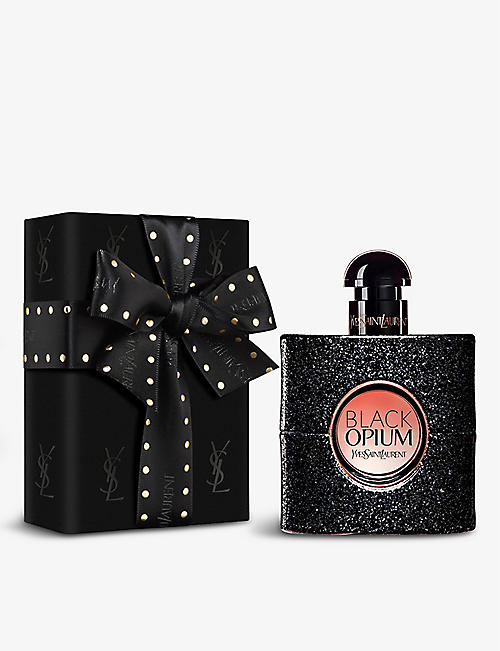 YVES SAINT LAURENT: Pre-wrapped Black Opium eau de parfum 150ml